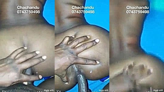 horny south african babe doggystyle fucking in the dark