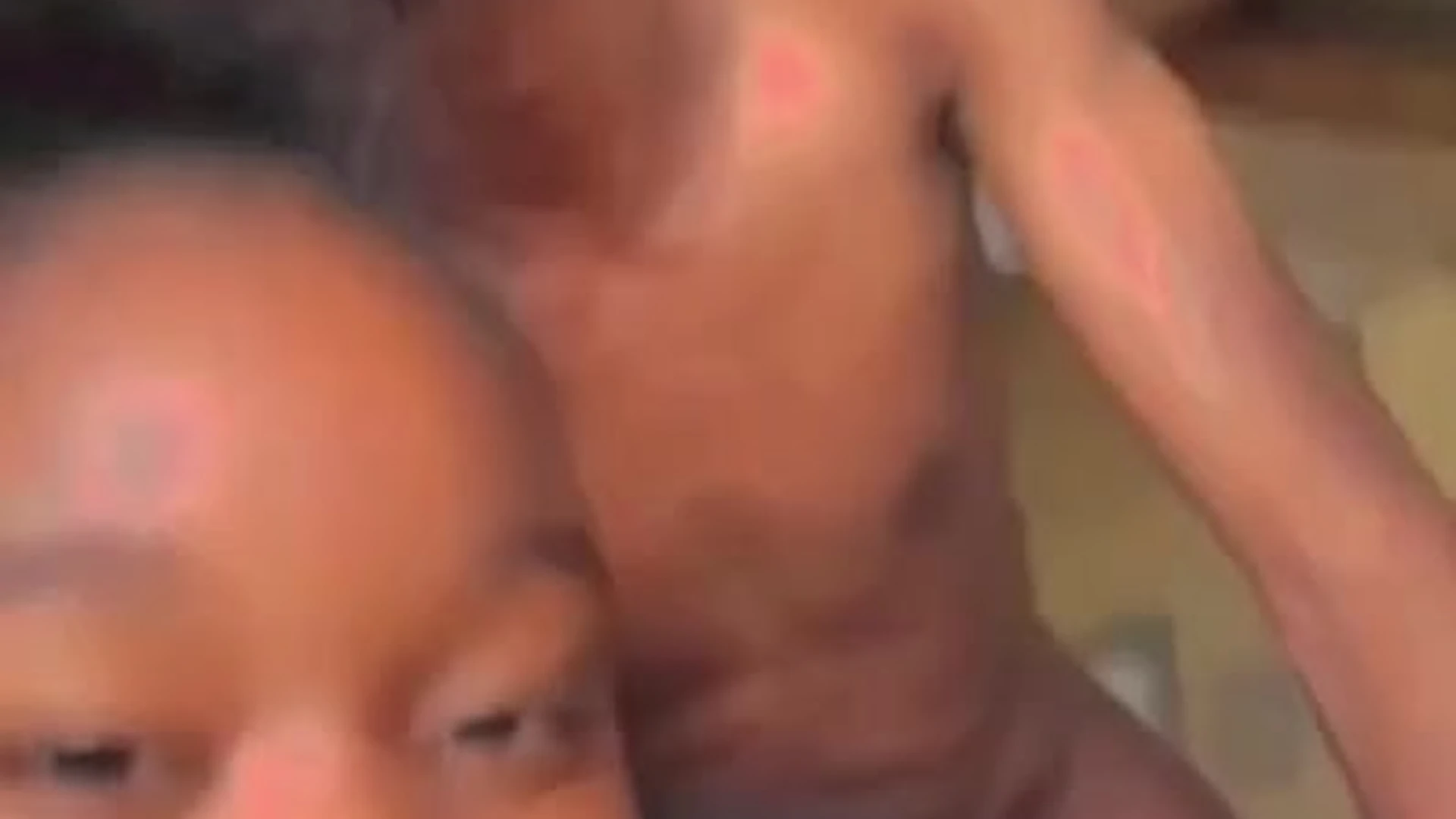 horny babe doggy fucking in the slums house
